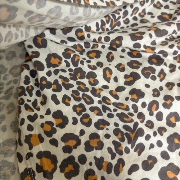 Anthropologie Dolan Left Coast Lucy Leopard Print Tank Brown Size Medium - Picture 5 of 7